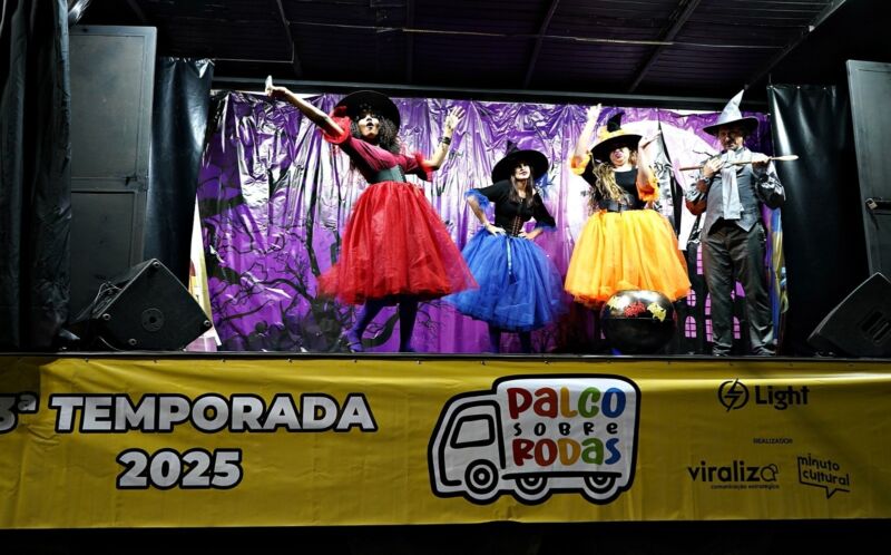 Palco Sobre Rodas 2025 inicia nova programação gratuita em Volta Redonda