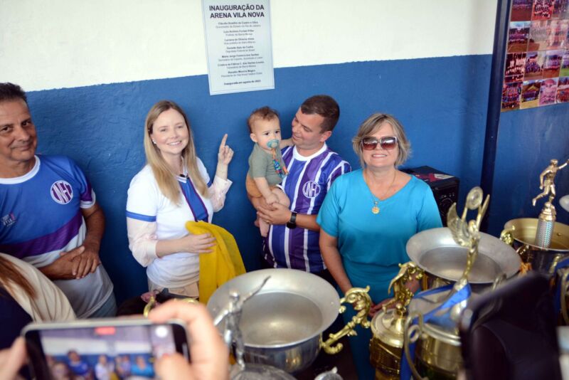 Prefeito Furlani e deputada Dani Cunha inauguram a Arena Vila Nova – Barra Mansa