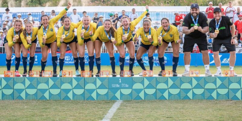 Brasil é campeão masculino e feminino de punhobol nos Jogos Mundiais