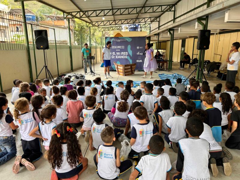 Caravana Sinta o Som encanta crianças da Educação Infantil em Barra Mansa – Barra Mansa
