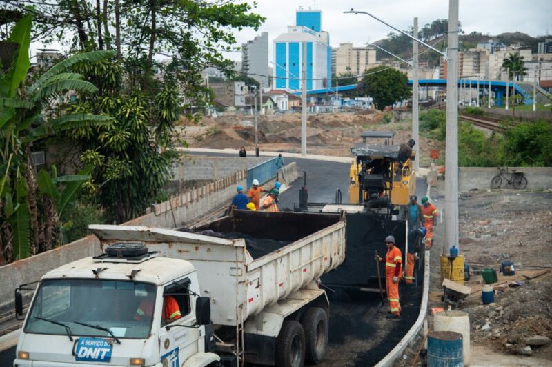 Obras do Pátio de Manobras em Barra Mansa avançam com conclusão de trecho da terceira avenida – Barra Mansa