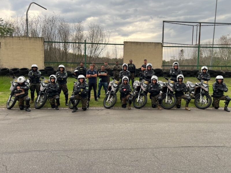 Ordem Pública de Volta Redonda realiza atividade conjunta com militares do Exército