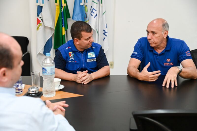 Prefeito Furlani recebe o presidente do DRM-RJ – Barra Mansa