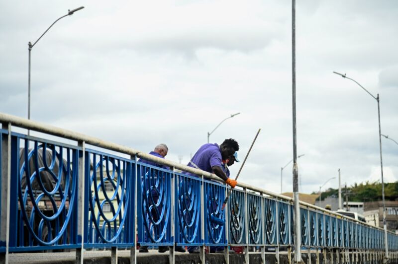 Prefeitura de Barra Mansa avança com melhorias na Ponte Nilo Peçanha – Barra Mansa