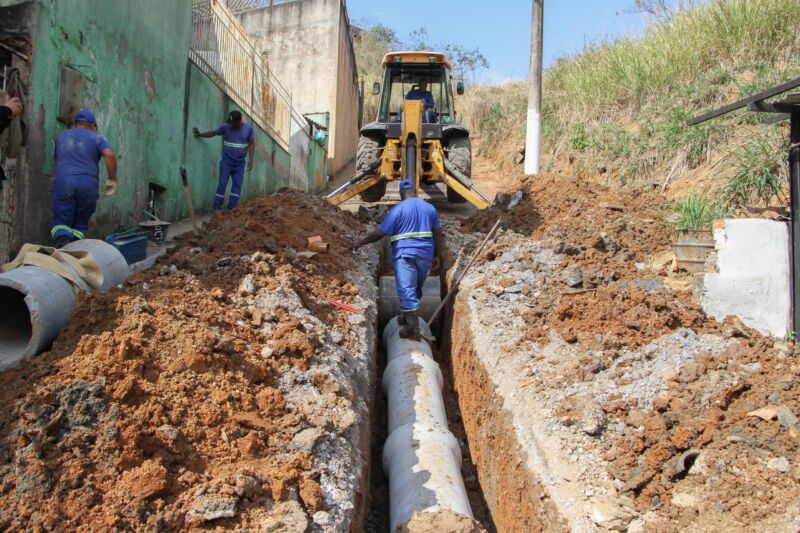 Saae-BM amplia sistema de drenagem no bairro Piteiras – Barra Mansa