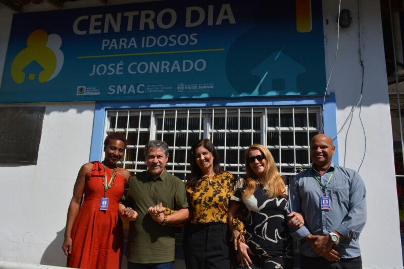 Vice-prefeito de Queimados visita equipamentos públicos para idosos em Volta Redonda