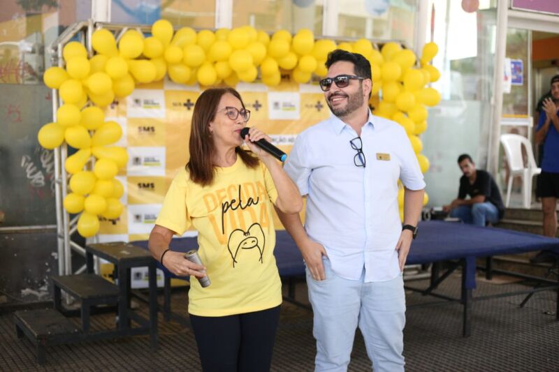 Volta Redonda: Secretaria de Saúde realiza na Vila Santa Cecília ação de conscientização ligado ao Setembro Amarelo