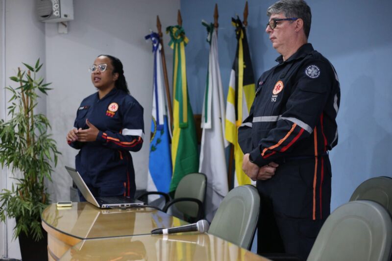 Volta Redonda: parceria entre Educação e Samu orienta sobre primeiros socorros em transporte escolar