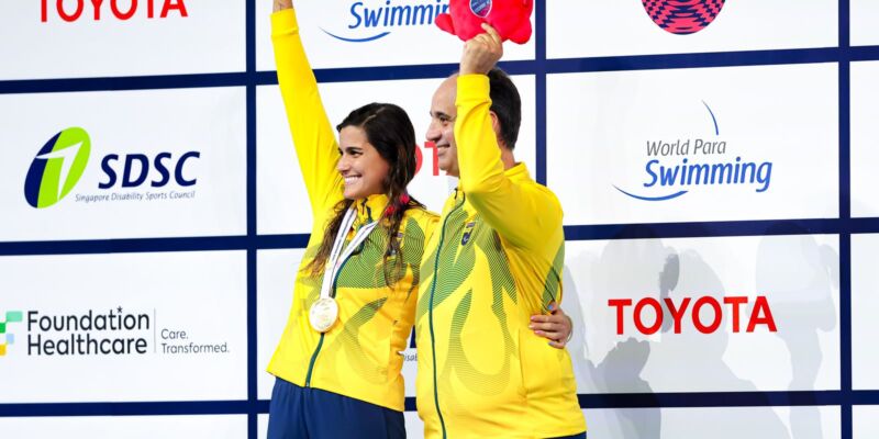 Mundial de natação paralímpica: Brasil mira top-5 no último dia