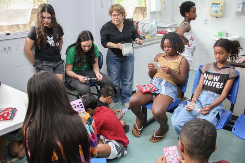 Café da tarde promove integração e acolhimento entre crianças e adolescentes no Centro de Especialidades Médicas da Região Leste – Barra Mansa