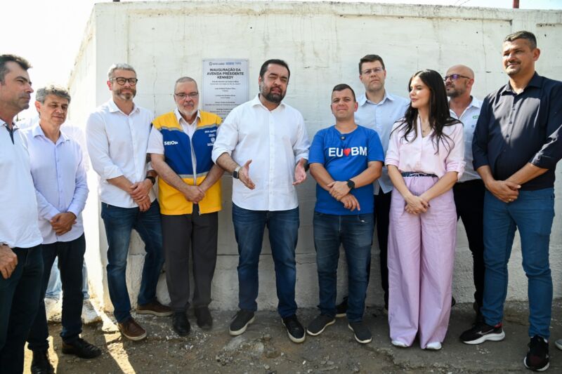 Inaugurada a nova pavimentação da Avenida Presidente Kennedy – Barra Mansa