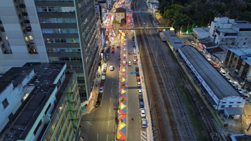 Prefeito Furlani entrega novo paisagismo no início da Avenida Roosevelt Brasil – Barra Mansa