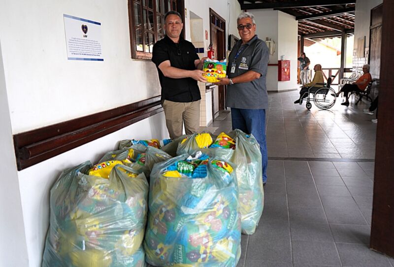 Prefeitura de Volta Redonda entrega 800 fraldas à LBV e reforça compromisso com ações sociais