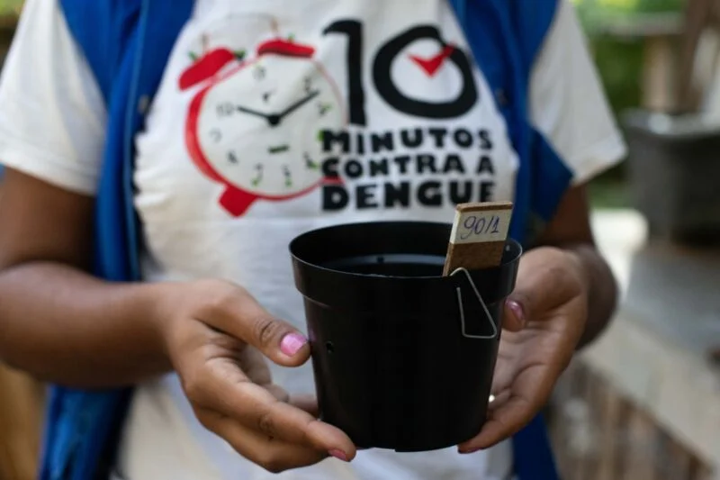 Saúde de Volta Redonda desenvolve armadilha de monitoramento do mosquito da dengue