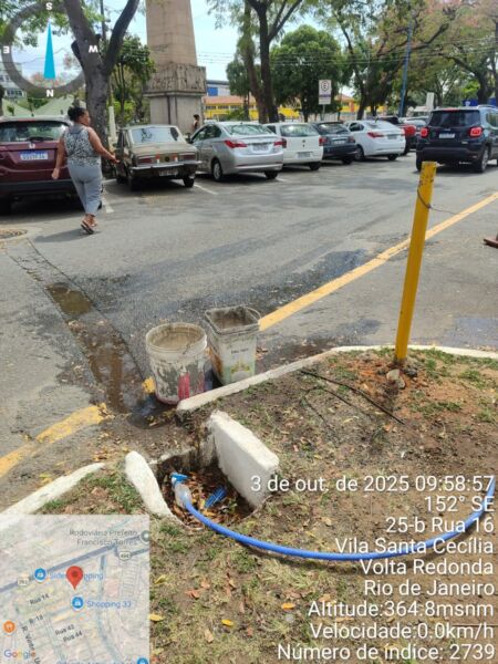 Volta Redonda: Operação Segurança Presente flagra grupo de ‘flanelinhas’ furtando água na Praça Brasil