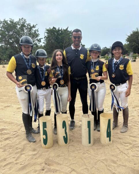 Aluna da Escola de Hipismo de Volta Redonda conquista o ouro na IX etapa do Ranking Estadual
