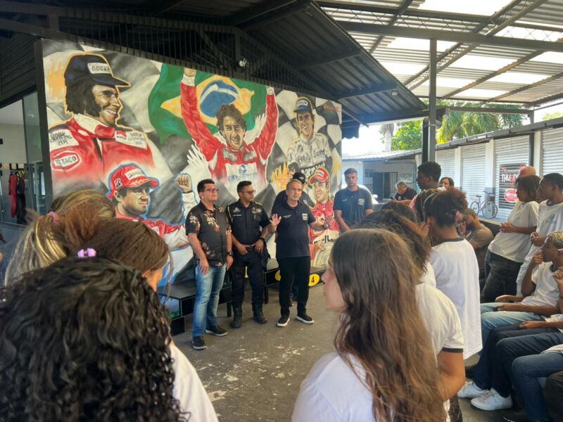 Modelo em segurança: Ordem Pública de Volta Redonda recebe comandante da GM e vereador de Barra do Piraí