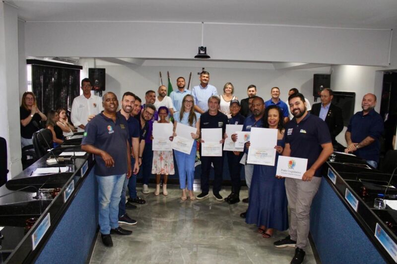 Ordem Pública de Volta Redonda é homenageada na Câmara Municipal de Barra Mansa
