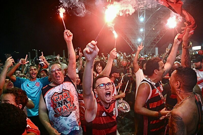 Parque da Cidade de Barra Mansa vira mar rubro-negro em dia histórico para os flamenguistas – Barra Mansa