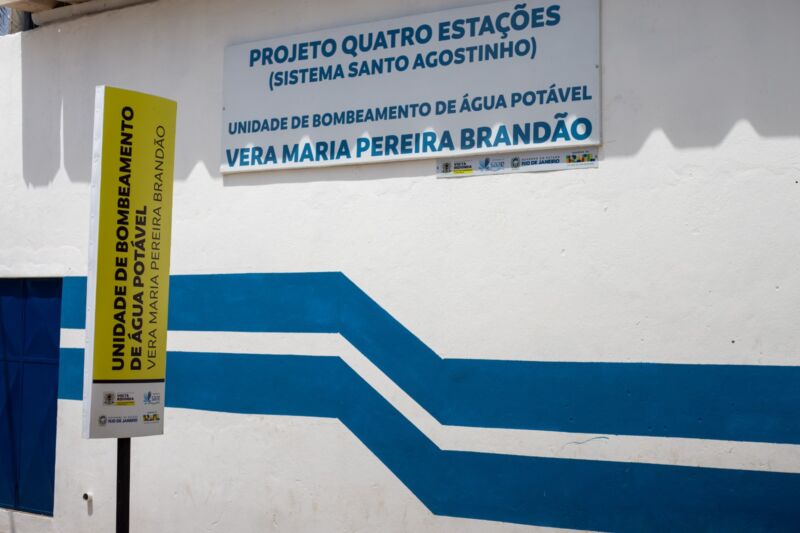 Saae de Volta Redonda inaugura nova rede de água que vai beneficiar 35 mil moradores