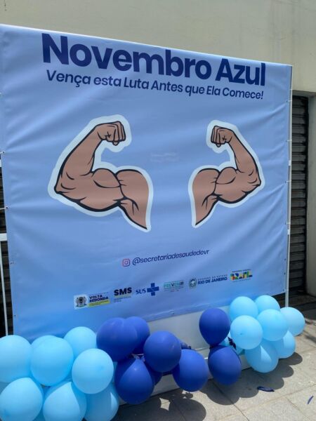 Secretaria de Saúde de Volta Redonda realiza ação em alusão ao Novembro Azul
