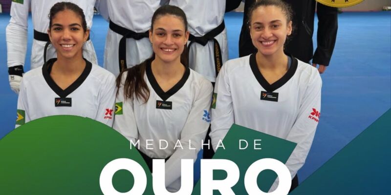 Brasil é tricampeão na Copa do Mundo por equipes de taekwondo na China