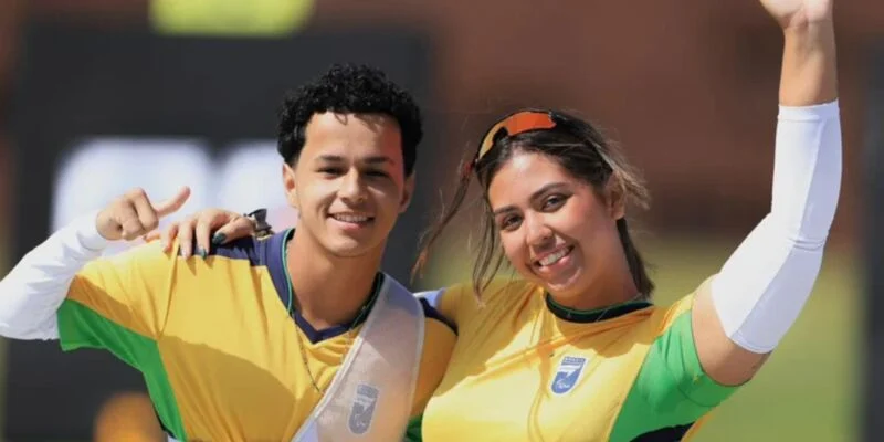 Tiro com arco do Brasil conquista 1ª medalha em um Parapan de Jovens