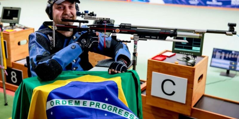 Tiro esportivo: Alexandre Galgani é bronze em etapa da Copa do Mundo