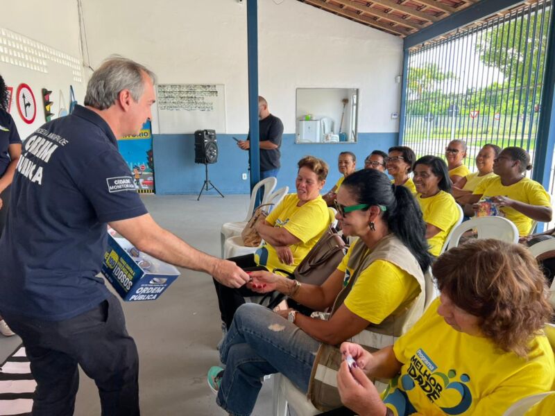 Minicidade do Trânsito de Volta Redonda recebe idosos de Barra do Piraí e se consolida como referência de educação e inclusão