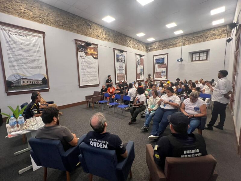 Ordem Pública de Volta Redonda apresenta ações para garantir liberdade religiosa em roda de conversa em Barra do Piraí