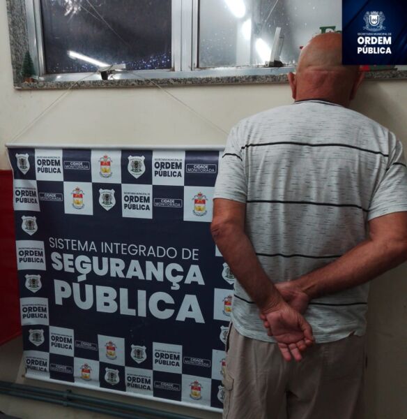 Ordem Pública: homem é preso por violar medida protetiva, xingar e ameaçar vizinha em Volta Redonda