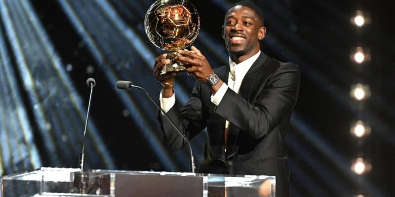 Dembelê e Bonmatí levam Fifa The Best de melhores jogadores do ano