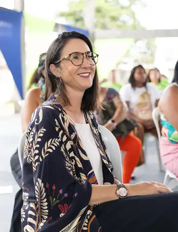 12/12/2025 - Rio de Janeiro - Projeto social estimula autonomia financeira de mulheres no Rio. Na foto a diretora Executiva do Instituto da Providência, Maria Garibaldi. Foto: Ray Evllyn/Divulgação