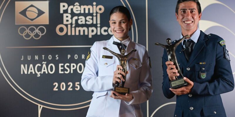 Caio Bonfim e Maria Clara Pacheco vencem Prêmio Brasil Olímpico