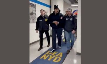 A still image from video posted by the White House's Rapid Response 47 account on X.com, which originated from the @PaulDMauro account, shows Venezuela's President Nicolas Maduro being walked in custody down a hallway at the offices of the U.S. Drug Enforcement Administration (DEA) in New York City, U.S., January 3, 2026. @RapidResponse47/Handout via REUTERS THIS IMAGE HAS BEEN SUPPLIED BY A THIRD PARTY. MANDATORY CREDIT.NO RESALES. NO ARCHIVES. THIS PICTURE WAS PROCESSED BY REUTERS TO ENHANCE QUALITY. AN UNPROCESSED VERSION HAS BEEN PROVIDED SEPARATELY.      TPX IMAGES OF THE DAY     

Verification

- Reuters was able to confirm footage of Nicolas Maduro walking through the halls of DEA headquarters in New York as seen on corroborating footage showing same personnels ushering Maduro and DEA NYD crest on the wall.
- Logo on wall matched DEA NYD from file images.
- Reuters witness footage showing convoy arriving at DEA headquarters in Manhattan.