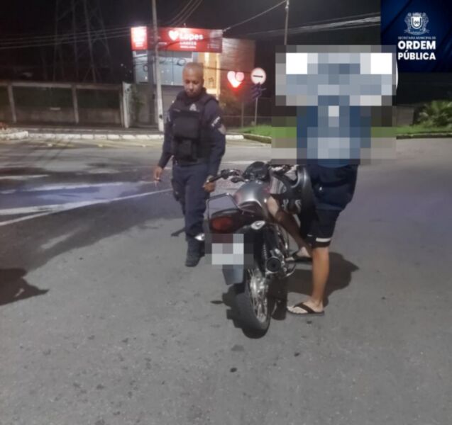 Ordem Pública reforça fiscalização e motociclistas sem habilitação são flagrados em Volta Redonda