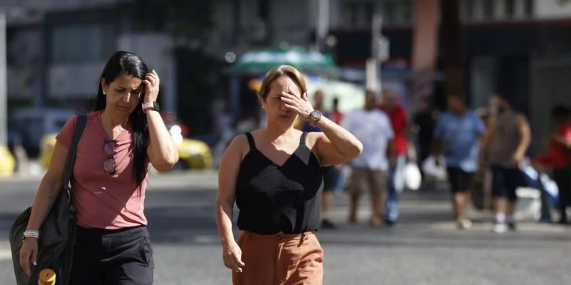 Saúde pública no RJ registra aumento nos atendimentos ligados ao calor