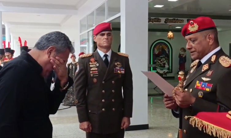 Brasília (DF), 07/01/2026 – Velório de soldados venezuelanos mortos na invasão americana na Venezuela.
Frame Ministerio del Poder Popular para la Defensa