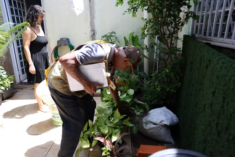Brasília (DF), 14/12/2024 - Campanha do Dia D de combate a dengue. Foto: José Cruz/Agência Brasil