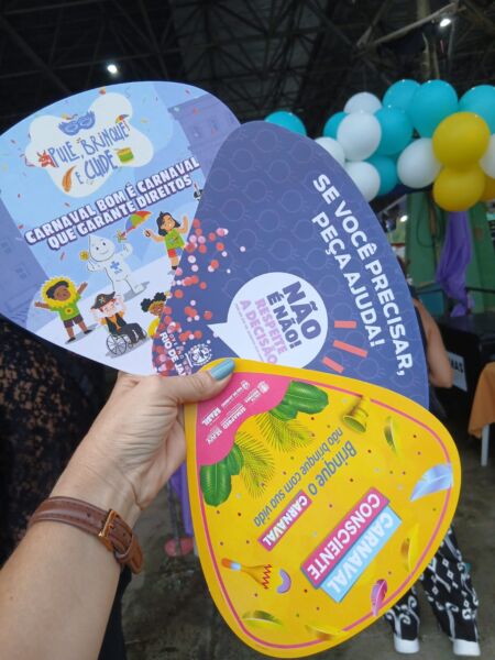 Prefeitura de Volta Redonda reforça conscientização durante blocos de Carnaval