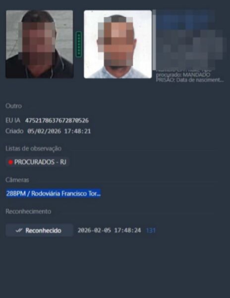 Segurança Presente prende suspeita por furto de lâmpadas públicas e captura foragido da Justiça em Volta Redonda