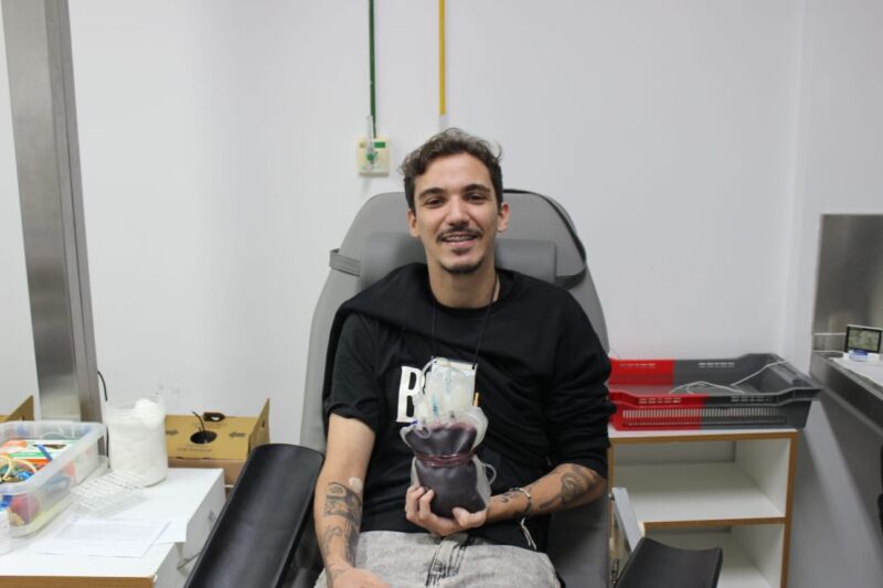 Campanha ‘Jovem Sangue Bom’ garante cerca de 100 doações ao Núcleo de Hemoterapia de Volta Redonda