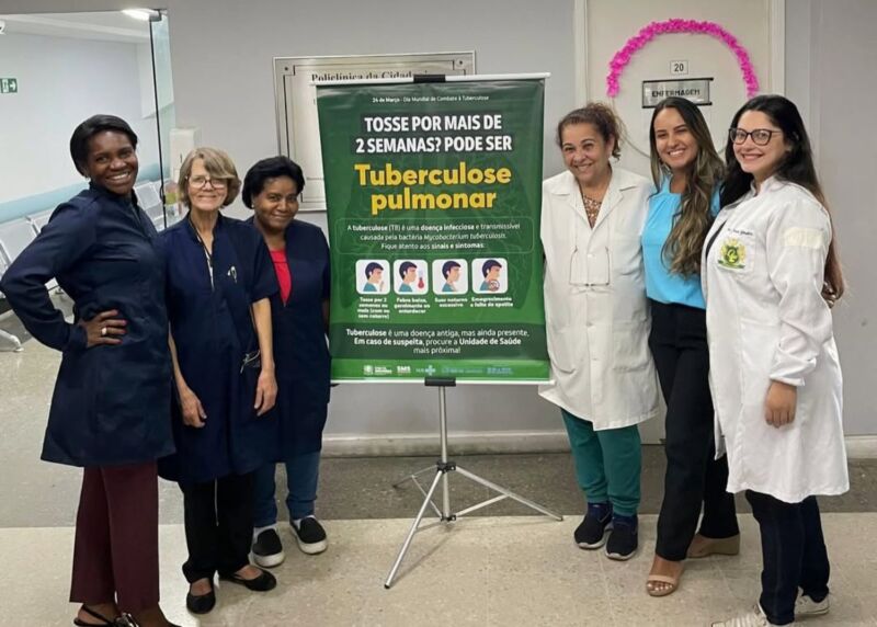 Saúde de Volta Redonda promove ações pelo Dia Mundial de Combate à Tuberculose
