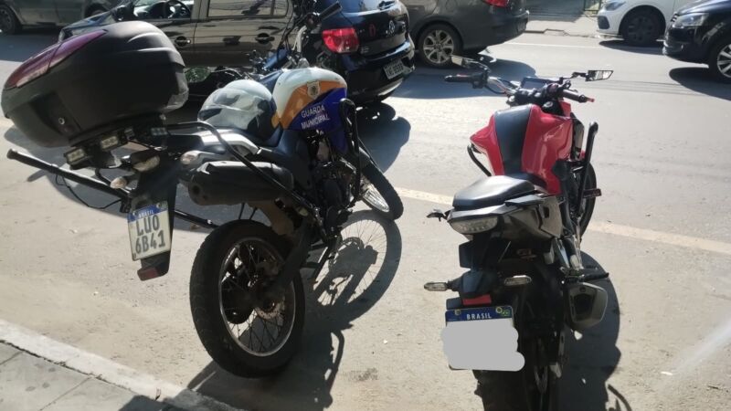 Volta Redonda: Guarda Municipal apreende motocicleta suspeita de clonagem