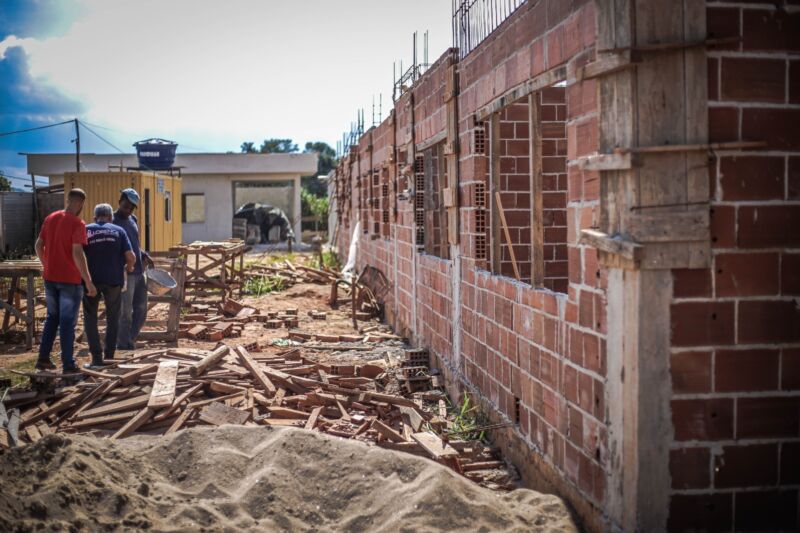 Volta Redonda: obras do Batalhão de Ações com Cães avançam em ritmo acelerado