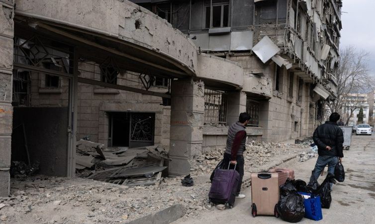 Hossein Zohrevand/Press TV Teerã, 24/03/2026 - FOTO DE ARQUIVO - Tehran's Gandi Hospital in the aftermath of US Israeli airstrikes 1. Foto: Hossein Zohrevand/Press TV