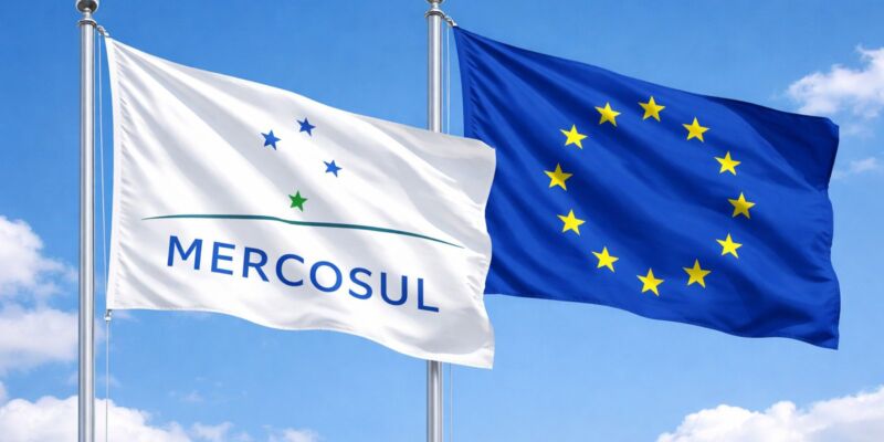CNI: acordo Mercosul–UE zera tarifas de 80% das exportações a Europa