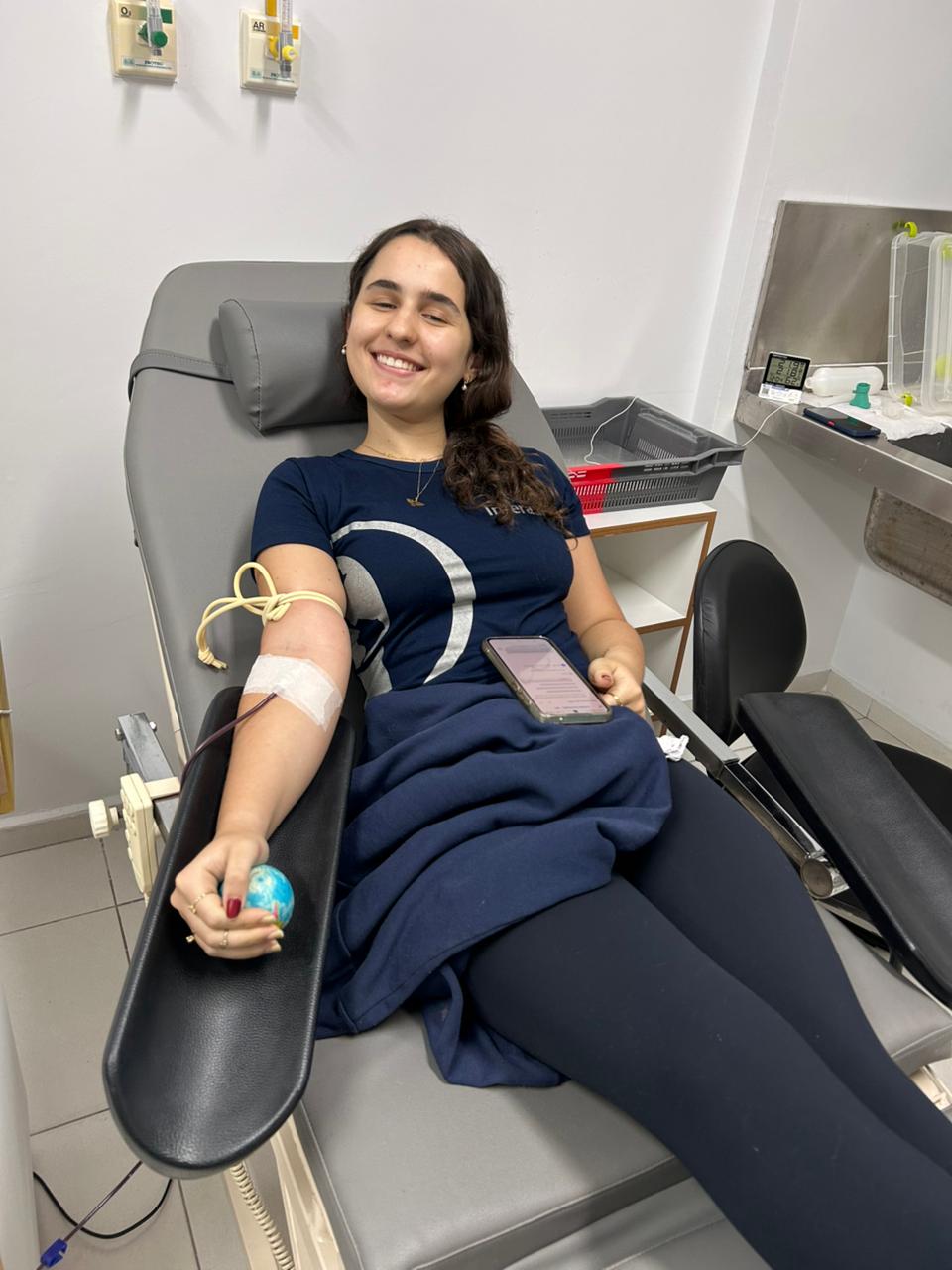 Núcleo de Hemoterapia de Volta Redonda recebe mais uma etapa da campanha ‘Jovem Sangue Bom’