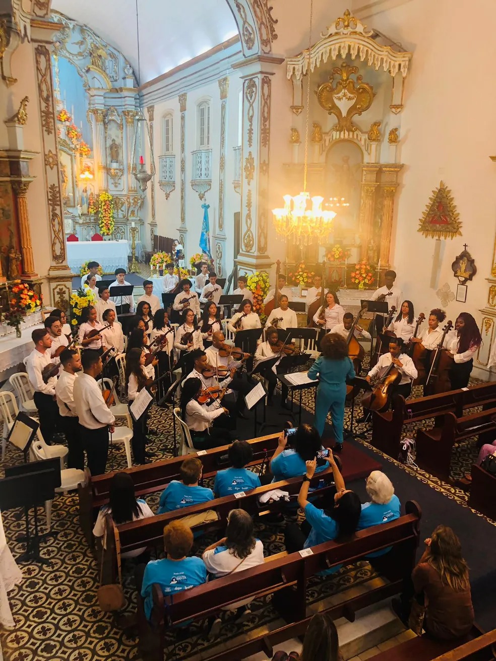Paróquia São Sebastião sedia concerto do projeto Volta Redonda Cidade da Música