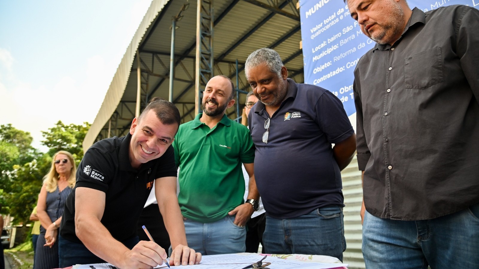 Prefeito Furlani destacou a importância da obra e o compromisso da gestão com a população